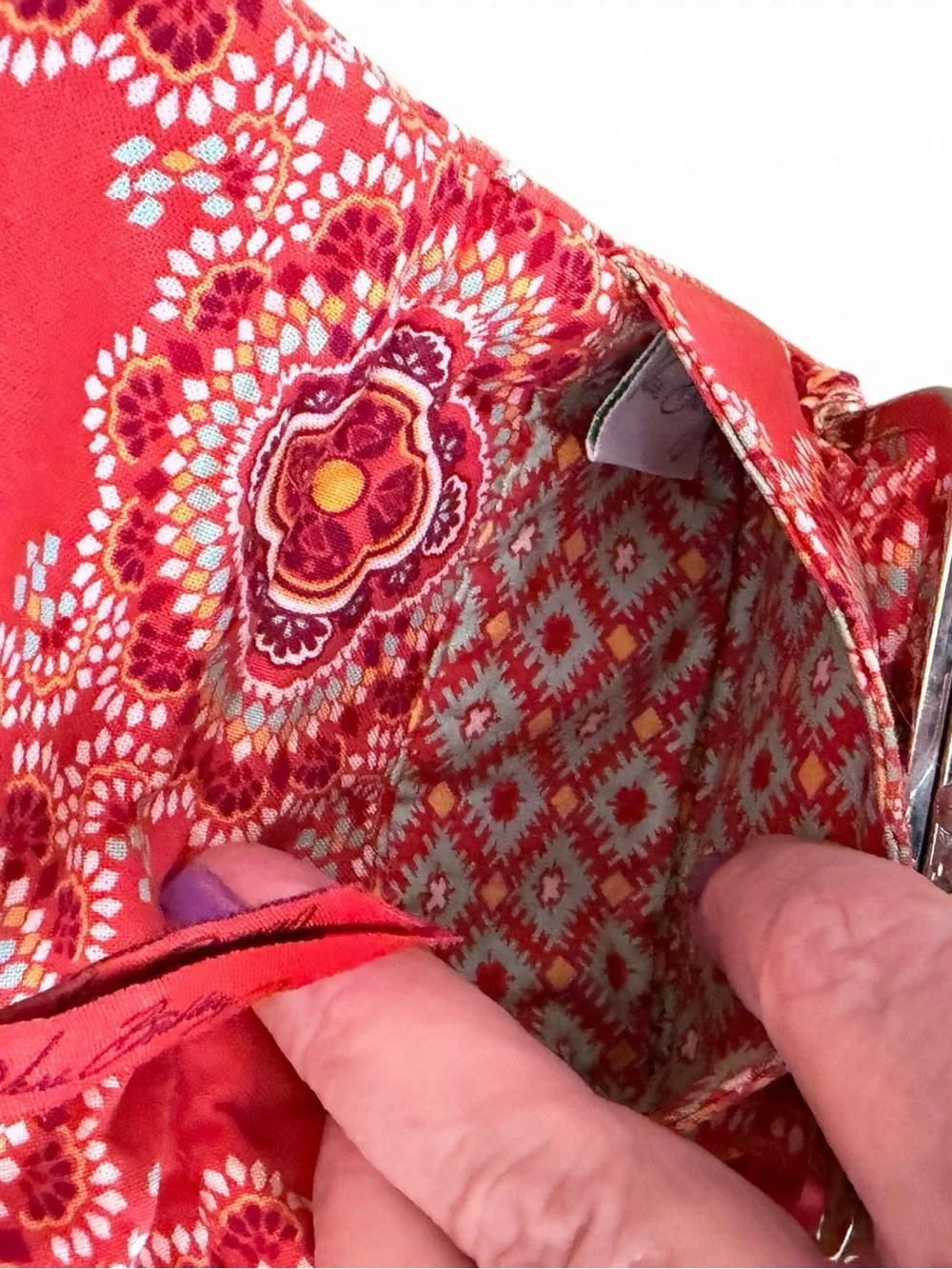Vera Bradley “Paprika” Wallet - Picture 3 of 4